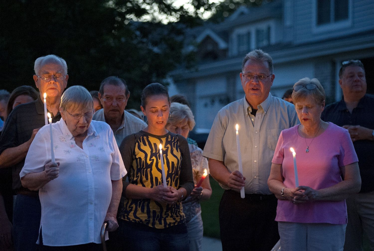 Vigil for missing Sunset Hills woman